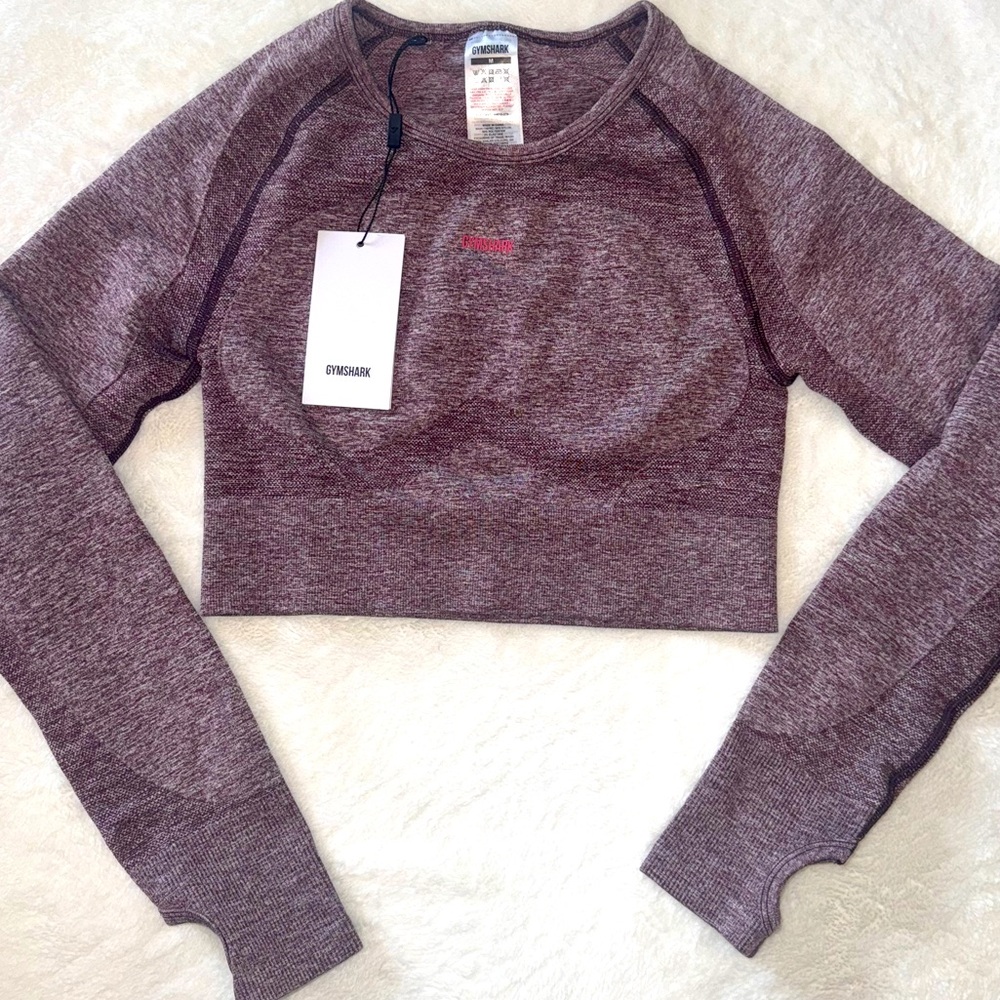 Gymshark Flex Sport Long Sleeve Crop Top
